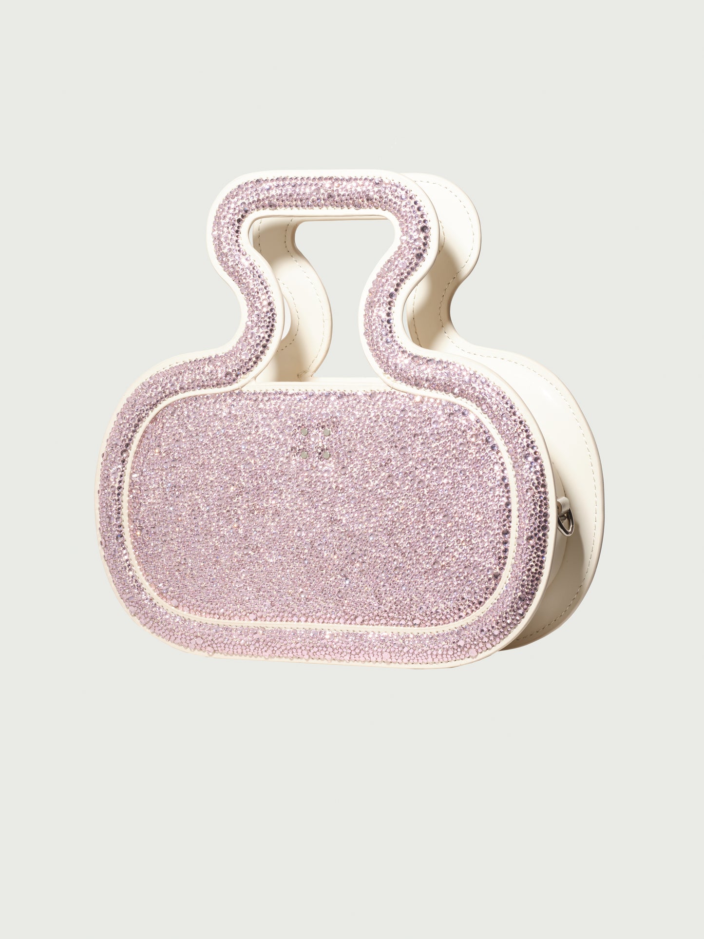 Silhouette Bag in Baby Pink Swarovski crystals