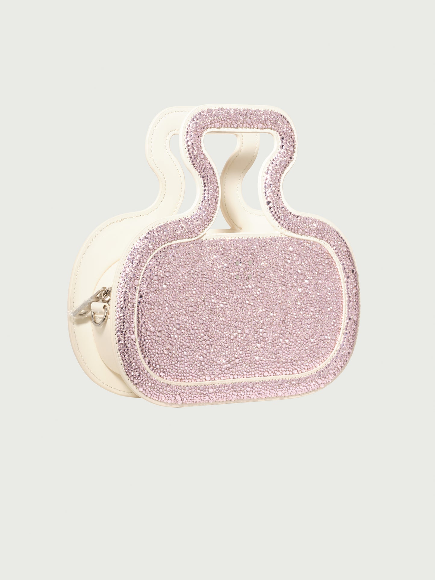 Silhouette Bag in Baby Pink Swarovski crystals