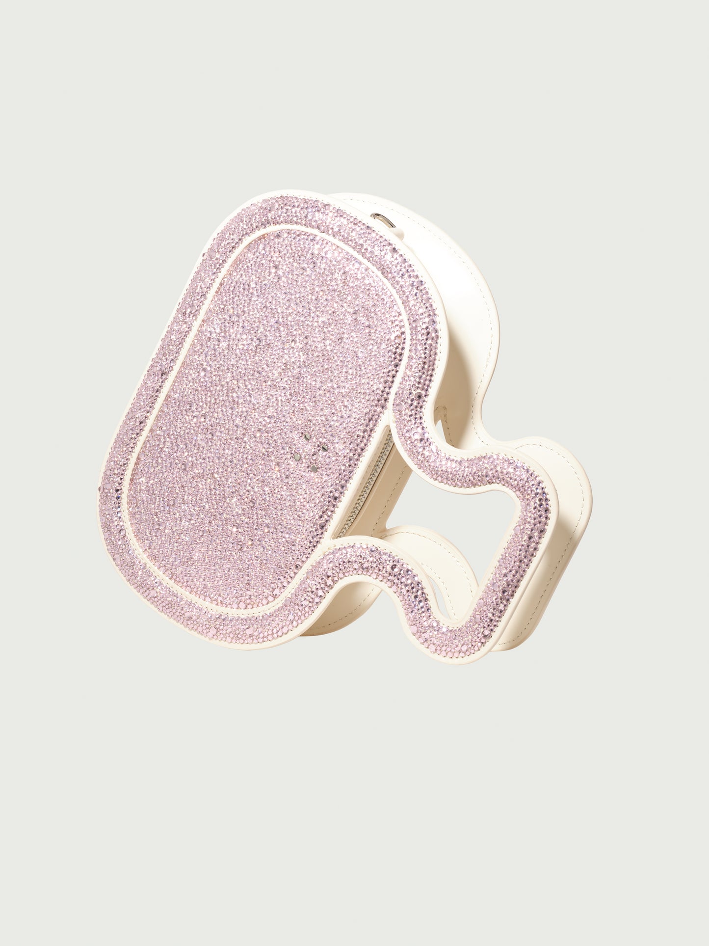 Silhouette Bag in Baby Pink Swarovski crystals
