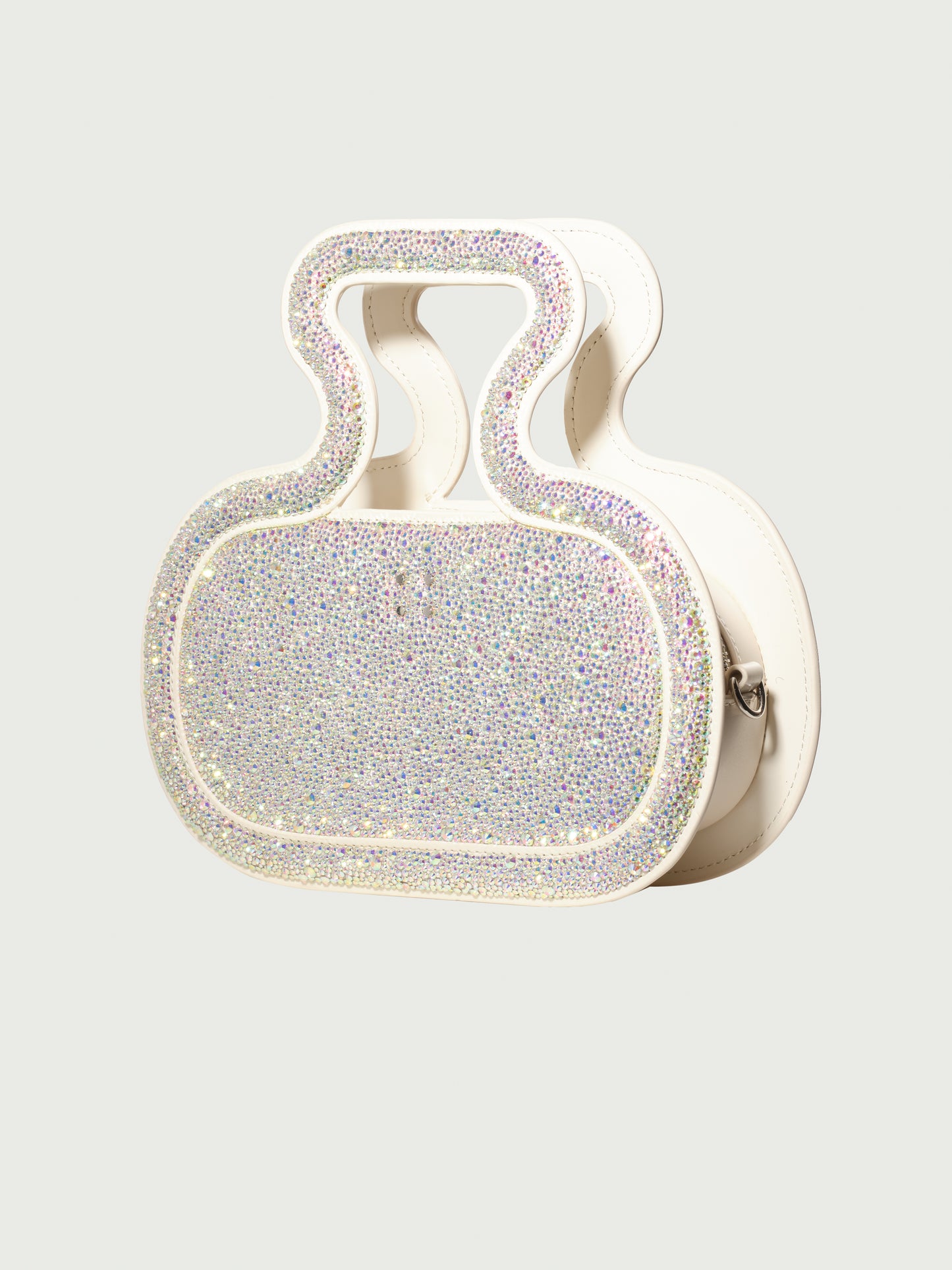 Silhouette Bag in AB Swarovski crystals
