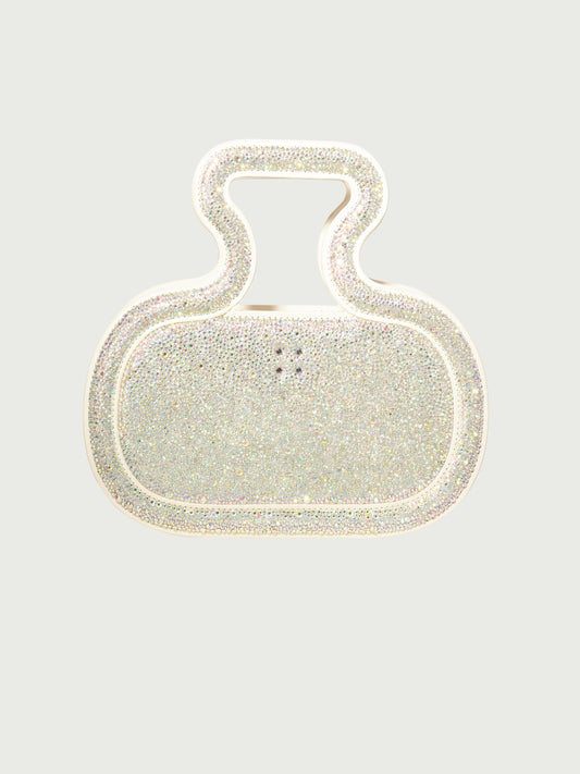 Silhouette Bag in AB Swarovski crystals